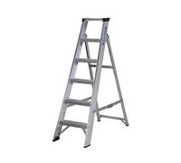 Werner MasterTrade™ Stepladder 6 Tread, Heavy Duty 175Kg Load Capacity, BS 2037 Class 1 certification, 25 Year Guarantee