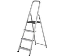 Werner Platform Stepladder 4 Tread High Handrail