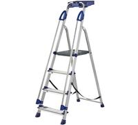 Werner Platform Stepladder 4 Tread Workstation