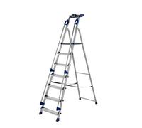 Werner Platform Stepladder 7 Tread Workstation