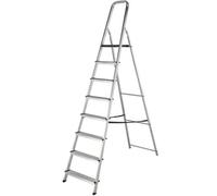 Werner Platform Stepladder 8 Tread High Handrail