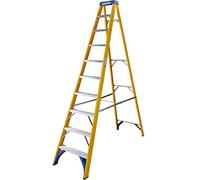 Werner Fibreglass Step Ladder - 10 Tread