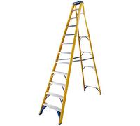 Werner S716 Fibreglass Stepladder 12 Tread Swingback 7161218
