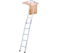 Werner Spacemaker 2 Section Aluminium Loft Ladder