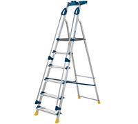 Werner Stepladder 6 Tread Workstation Ergonomically Designed