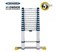 Werner Telescopic 3.8m Aluminium Extension Ladder