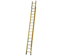 Werner Werner 4.5m Alflo Fibreglass Trade Double Extension Ladder