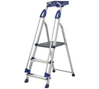 Werner Workstation 3 Tread Aluminium Stepladder