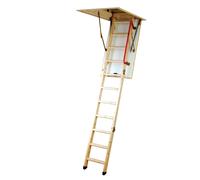Werner Youngman Eco S Line Folding Timber Loft Ladder - 34535000