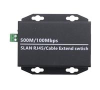 Wernfale 1 x EoC HD Coax Network Ethernet IP Extension Kit with Coaxial Cable for Security CCTV Cameras, Easy Installation (A)