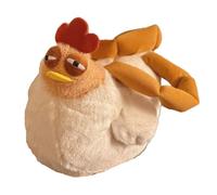 Wernfale Funny Chick Plush Bag Ugly Chicken Shape Handbag Hen Shape Handbag Shoulder Bag Suitable for Girls Birthday Gifts