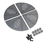 Wernfale Wood Turning Lathe Chuck Bowl Woodworking Cart Rotary Flat Jaw Bottom Repair Tools B