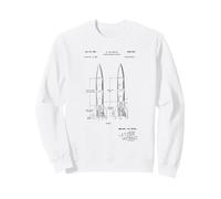 Wernher von Braun Rocket-Propelled Missile Patent T-Shirt Sweatshirt