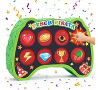WERNNSAI Game Punch Pinata Punch Box Pinata Birthday Carnival Decoration