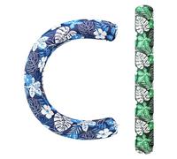 WERNNSAI Inflatable Pool Noodles 2 Pack Curved Swimming Pool Float Set for Adults Swimming Pool Accessories for Summer Vacation Sea Beach Lake Water Games Party
