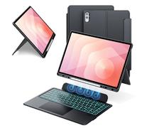 WERNURPAI Touchpad Keyboard Case for Samsung Galaxy Tab S11 Ultra 14.6 Inch 2025-7 Colors Backlit Detachable Magnetic Keyboard - Folio Case for Tablet S11 Ultra with S Pen Holder SM-X936B/ SM-X930