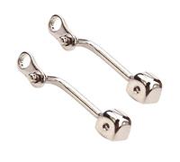 WEROFY Nose Pad Arm Holder,Replacement Metal Nose Pad Holder Nose Bridge,1 Pair Eyeglass Nose Pad Arm Metal Nose Pad Holder Screw-in/Push-on Type Eyeglass Parts