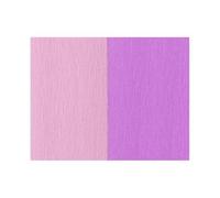 WEROLA® Gloria Doublette Crepe Paper Sheets 10 Pack 25 x 125cm Various Colours (Lilac/Light Lilac)