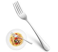 Werpower Dinner Forks,Set of 16 Top Food Grade Stainless Steel Silverware Forks,Table Forks,Flatware Forks,8 Inches,Mirror Finish &.