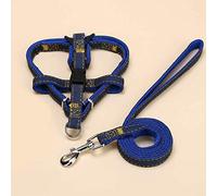 Werse Cowboy Chest Strap Dog Leash - Blue Two-Piece - Xl