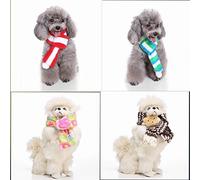 Werse Pet Christmas Scarf - Gray Deer - L