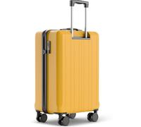Wertes Medium Suitcase 67cm - 60L Hard Shell Trolley with TSA Lock & Spinner Double Wheels - Lightweight ABS Luggage - Durable Travel case with organised Interior