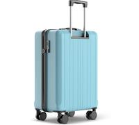 Wertes Medium Suitcase 67cm - 60L Hard Shell Trolley with TSA Lock & Spinner Double Wheels - Lightweight ABS Luggage - Durable Travel case with organised Interior