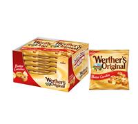 Werther's Original Butter Candies, Original Butter Candy Sweets, Gluten Free, 135 g (Pack of 15)