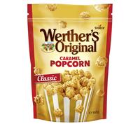 Werther's Original Caramel Popcorn, Gourmet Popcorn with a Caramel Twist, 140 g (Pack of 1)