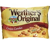 Werther's Original Cream Candies, Classic Buttery Caramel Treats, Gluten-Free & Vegetarian, 1 kg Sharing Bag (Pack of 1)