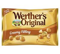 Werther's Original Creamy Filling Candies - Classic Caramel Sweets with Smooth Centre, Individually Wrapped, 1 kg Bulk Pack