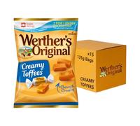 Werther's Original Creamy Toffees, 135 g (Pack of 15 Bags)