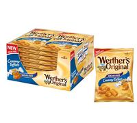 Werther's Original Creamy Toffees, Soft & Creamy Sugar-Free Toffees, Gluten-Free & Vegetarian, 80 g (Pack of 18 Bags)