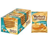 Werther's Original Salted Caramel Soft Cream Caramels - Sweet & Salty Chewy Sweets, Individually Wrapped, 125 g (Pack of 15)