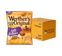 Werther's Original Soft Chocolate Eclairs, 125 g (Pack of 15)
