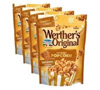 Werther's Original Speculoos Caramel Popcorn, 140 g (Pack of 4)