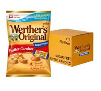 Werther's Original Sugar Free Butter Candies, 80 g (Pack of 18)