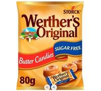 Werthers Original Butter Candies Sugar Free (Bag 80g) - 0401388