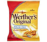 Werther's Original Sugar Free Butter Candies 80g Bag x3