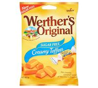Werther's Original Sugar Free Toffee, 80 g (Pack of 1)