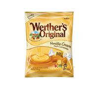 Werther's Original Vanilla Cream Soft Caramels 125g X 4