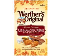 Werther's Soft Cinnamon Caramel, Chewy Fall Edition Cinnamon Creme Flavor, 7.4 Ounce Bag