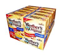 Werthers Sugar Free Sweets Butter Candies - Flip Top Box x 10 x 42g