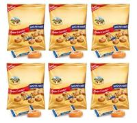 Werthr Original Sugar-Free Sweets Butter Caramel Candies 80G and Soft Creamy Toffees 80G | Diabetic-Friendly Candy & Sweets | Indulgent & Guilt-free value Pack Sugarless (6 Bags x 80g, Butter)