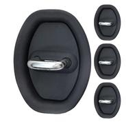 WERTYUV 4 Pack car Door Lock Cover, for Ford B-MAX C-MAX S-MAX KA Edge Mustang Thickened Silicone Anti-Corrosion car Door Lock Accessories car Interior
