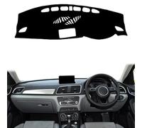 WERTYUV Car Dashboard Cover, for Audi Q3 8U 2012 2013 2014 2015 2016 2017 2018 Anti-Glare Non Slip Anti-Scratch Dash Cover Dashboard Cover Mat Auto Interior Accessories,RHD