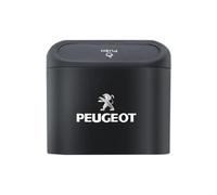 WERTYUV Car Trash Bin, for Peugeot Landtrek/Partner/Pick Up/RCZ/Rifter/Traveller compact Easy to Clean Portable Waterproof and Leak-Proof Rubbish Container Road Trip Gift