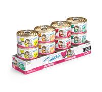 Weruva Best Feline Friend (B.F.F.) Grain-Free Cat Food, BFF Variety Pack! 3oz Can, 3-Ounce Can (Pack of 12)