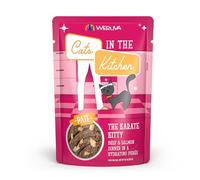 Weruva Cats in The Kitchen Paté, The Karate Kitty with Beef & Salmon, 3oz Pouch (Pack of 12)