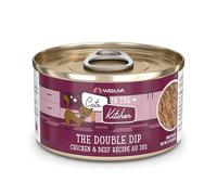 Weruva Cats in The Kitchen, The Double Dip with Chicken & Beef Au Jus Cat Food, 3.2oz Can (Pack of 24)